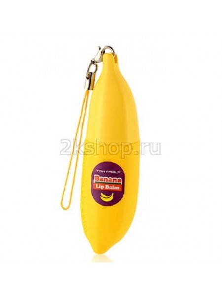Tony Moly Delight Dalcom banana pongdang lip balm 01 Бальзам для губ банановый