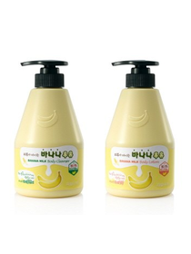 Kwailnara Banana Milk Baby Special Set  Детский набор Шампунь  и Лосьон банановый 