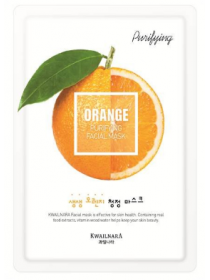 Kwailnara Orange Balancing Facial Mask Освежающая тканевая маска для лица c экстрактом апельсина