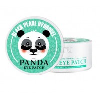 White Cospharm Black Pearl Hydrogel Panda Eye Patch Гидрогелевые патчи для кожи вокруг глаз с коллоидным золотом и коллагеном