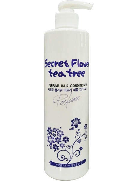 Bosnic Secret Flower Tea Tree Perfume Hair Conditioner Кондиционер для волос с маслом чайным дерева