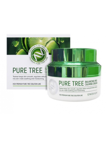Успокаивающий крем с экстрактом чайного дерева  ENOUGH Pure Tree Balancing Pro Calming Cream