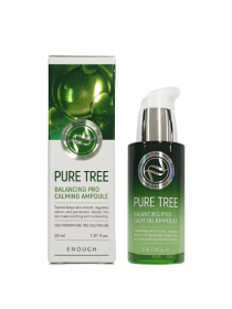Успокаивающая сыворотка с экстрактом чайного дерева  ENOUGH Pure Tree Balancing Pro Calming Ampoule