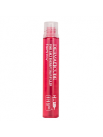 Укрепляющий филлер для волос с розовой солью 1 шт  FarmStay DERMA СUBE Pink Salt Therapy Hair Filler
