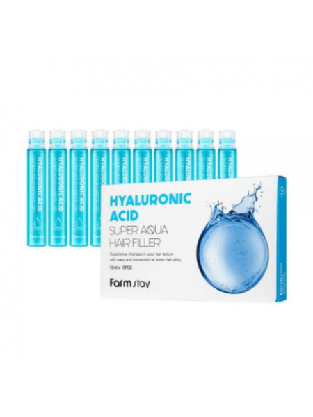Филлер для волос  с гиалуроновой кислотой  суперувлажняющийFarmStay Hyaluronic Acid Super Aqua Hair Filler