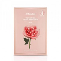 JMsolution Glow Flower Firming Mask Rose Тканевая маска с экстрактом дамасской розы