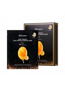 Гидрогелевая маска с прополисом JMsolution Honey Luminous Royal Propolis Hydrogel Mask Black