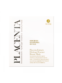 Гидрогелевая маска для лица Плацента Beau Beaute Placenta Extracts Hydrogel Essence  Beauty Mask  