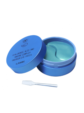 L'Sanic Гидрогелевые патчи Hyaluronic acid and marine complex premium eye patch