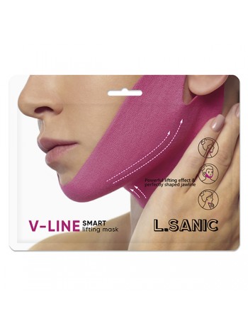 Маска для подтяжки овала лица  L.SANIC V-Line Smart Lifting Mask