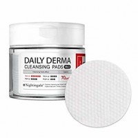 Nightingale Daily Derma Cleansing Pads Mild Тонизирующие мягкие салфетки- пэды для снятия макияжа