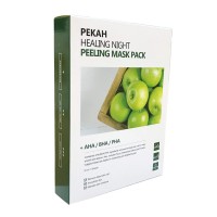 Вечерняя отшелушивающая маска -набор 5 шт. PEKAH Healing Night Peeling Mask Pack 