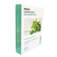 PEKAH Вечерняя восстанавливающая маска с центеллой азиатской Healing Night Cica Mask Pack 