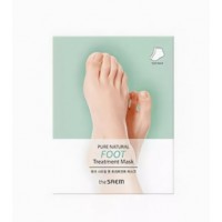 The Saem Маска для ног  PURE NATURAL Foot Treatment Mask 8гр*2