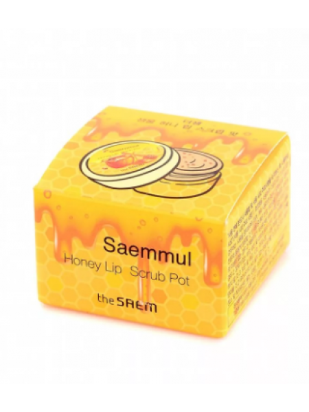The Saem Saemmul Honey Lip Scrub Pot Скраб для губ медовый