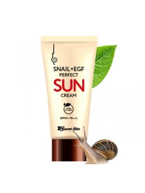 Secret Skin Snail+EGF Perfect SUN Cream Солнцезащитный крем для лица SPF 50+++ с экстрактом улитки
