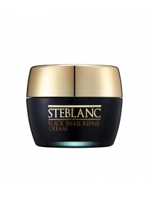 Восстанавливающий крем для лица с муцином Черной улитки Steblanc Black Snail Repair Cream 