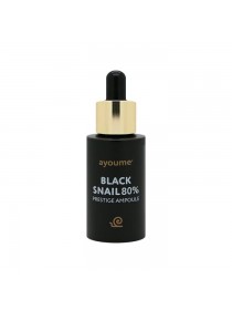 Сыворотка для лица с муцином черной улитки AYOUME BLACK SNAIL PRESTIGE AMPOULE 30мл