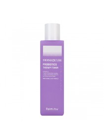 Тонер с пробиотиками для чувствительной кожи FarmStay DERMA CUBE Probiotics Therapy Toner