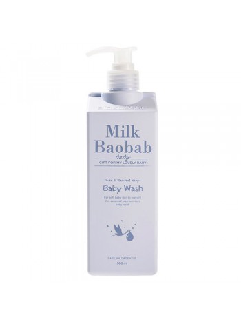 Детский гель для душа Milk Baobab Baby Wash (All in one) 500мл