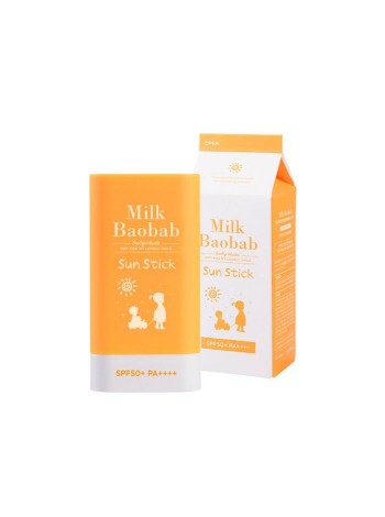 Детский солнцезащитный стик Milk Baobab Baby&Kids Sun Stick cream 18гр