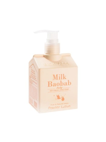 Детский лосьон-присыпка для тела Milk Baobab Baby Powder Lotion 250 мл