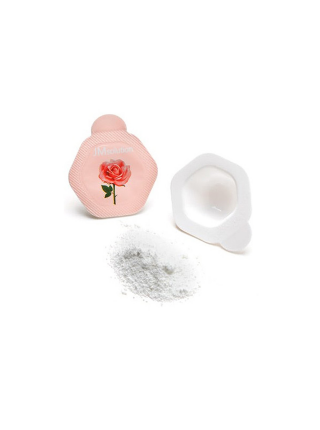Энзимная пудра для сияния кожи с розовой водой JMsolution Glow Luminious Flower Firming Powder Cleanser Rose, 30*0,35г