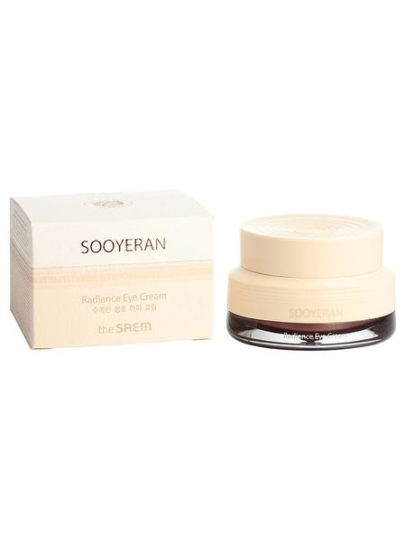 Крем для кожи вокруг глаз для яркости кожи THE SAEM Sooyeran Radiance Eye Cream