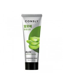 Очищающая пенка с ало эConsly Aloe Vera Soothing Creamy Cleansing Foam 100ml