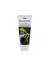 Очищающая пенка с экстрактом слизи черной улитки JIGOTT Natural Black Snail Foam Cleansing