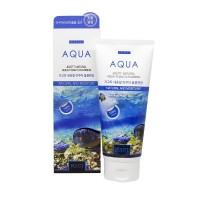 Увлажняющая пенка для умывания с аквамарином JIGOTT Natural Aqua Foam Cleansing