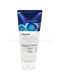 Увлажняющая пенка с коллагеном FarmStay Collagen Water Full Moist Deep Cleansing Foam
