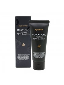 Пенка для умывания с муцином черной улитки AYOUME BLACK SNAIL PRESTIGE FOAM CLEANSER 60ml