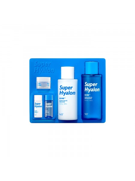 Набор увлажняющих средств с 8 типами гиалуроновой кислоты VT Cosmetics Super Hyalon Skin Care Set