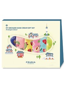 Frudia Подарочный набор кремов для рук - Analogue seoul my orchard hand cream gift set, 6*30 мл