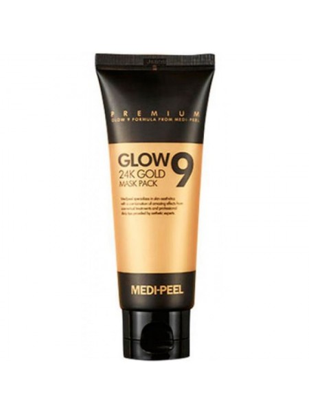 Золотая маска-пленка  Medi-Peel Glow 9 24K gold mask pack
