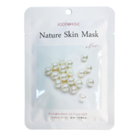 Тканевая маска с жемчугом FOODAHOLIC Pearl Nature Skin Mask (23ml)