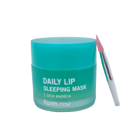 Ночная маска для губ с центеллой FarmStay Daily Lip Sleeping Mask Cica, 20гр.