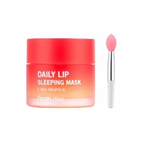 Ночная маска для губ с прополисом FarmStay Daily Lip Sleeping Mask Red Propolis