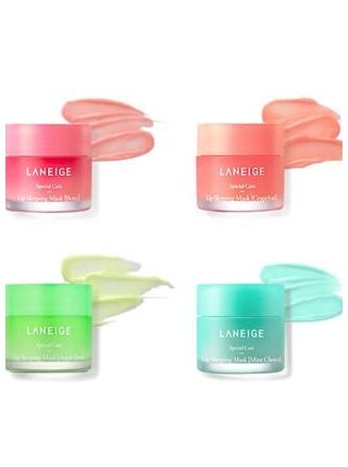 Набор ночных масок для губ LANEIGE Lip Sleeping Mask Mini Kit [4 SCENTED COLLECTIONS]