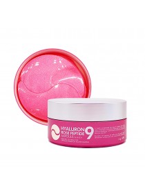 Гидрогелевые патчи с экстрактом розы и пептидами Medi-Peel Hyaluron Rose Peptide 9 Ampoule Eye Patch, 60шт