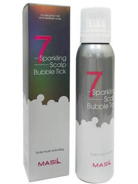 Очищающий пилинг для кожи головы Masil 7 Sparkling scalp bubble tick Masil