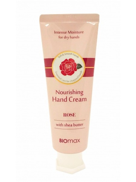 Питательный крем для рук с экстрактом розы BIOmax Nourishing Hand Cream