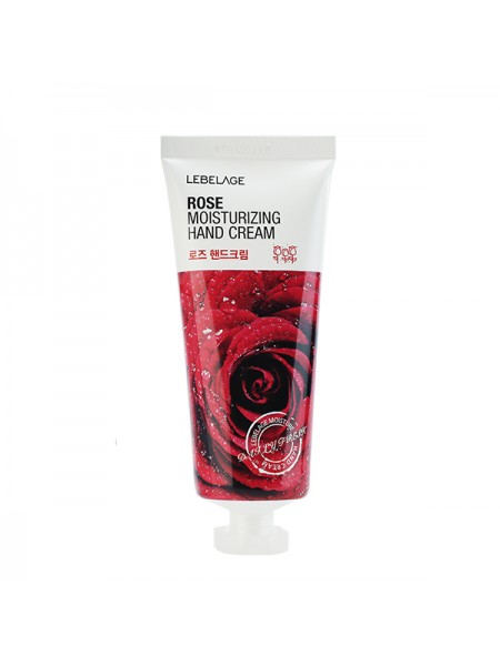 Крем для рук с розой Lebelage Rose Moisturizing Hand Cream