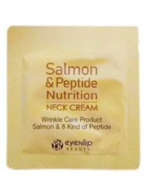 Крем для шеи с лососевым маслом пробник EYENLIP SALMON & PEPTIDE NUTRITION NECK CREAM 1.5ml [SAMPLE]