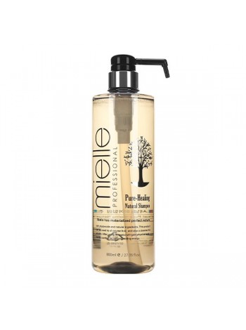 Терапевтический шампунь для ослабленных волос Mielle Pure-Healing Natural Shampoo 800ml