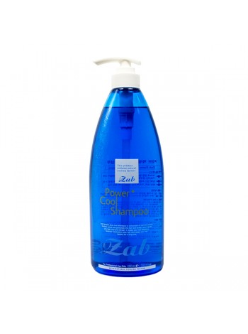 Освежающий шампунь для волос Zab PowerPlus Cool Shampoo 1000ml
