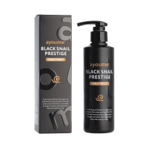 Восстанавливающий шампунь с муцином чёрной улитки Ayoume Black Snail Prestige Shampoo