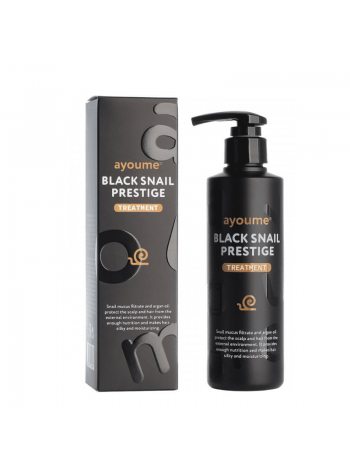 Восстанавливающий шампунь с муцином чёрной улитки Ayoume Black Snail Prestige Shampoo