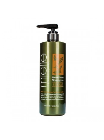 Шампунь для жирной кожи головы MIELLE Professional Natural Green Shampoo Femme 1000ml